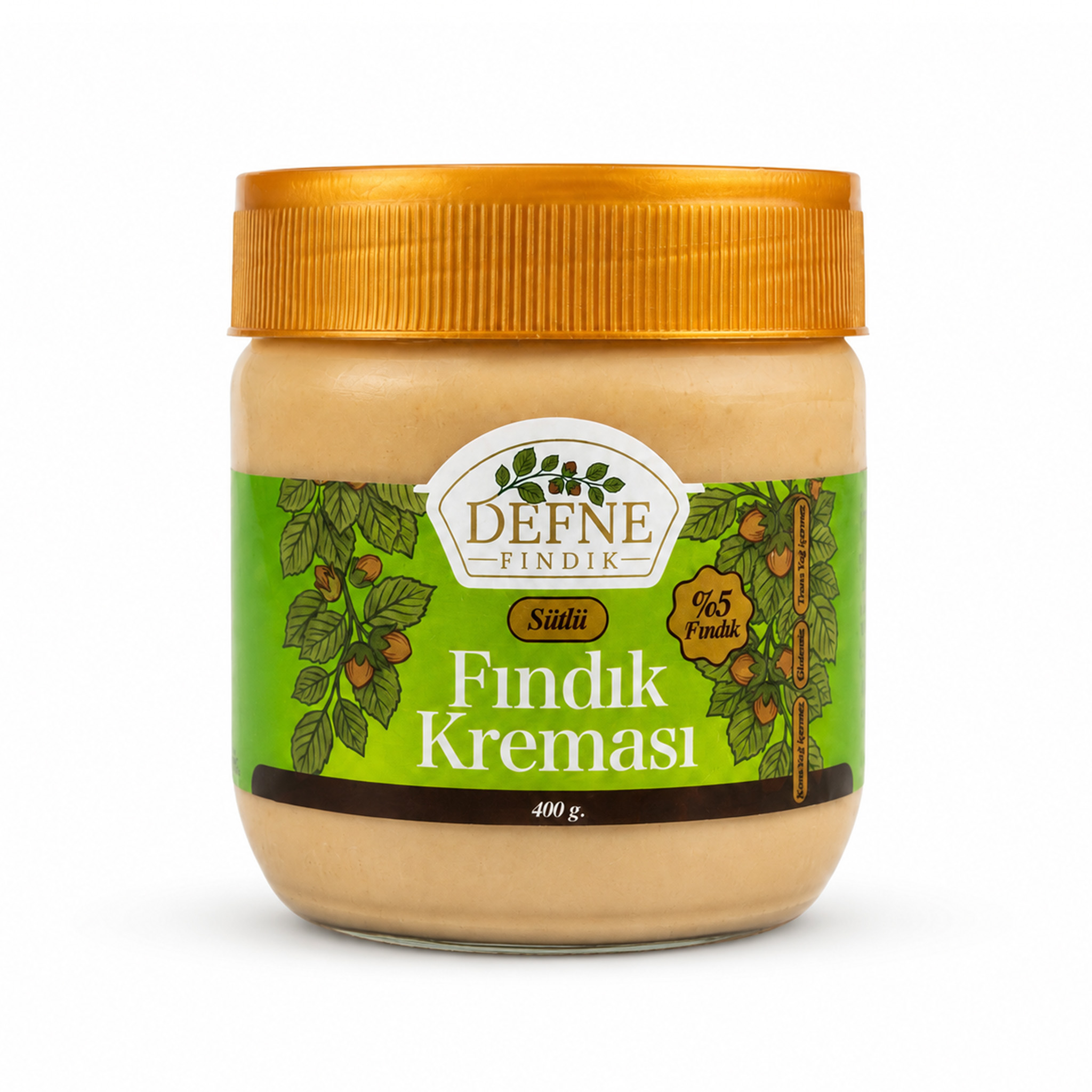 Sütlü Fındık Kreması (%5 Fındık) 400 g.