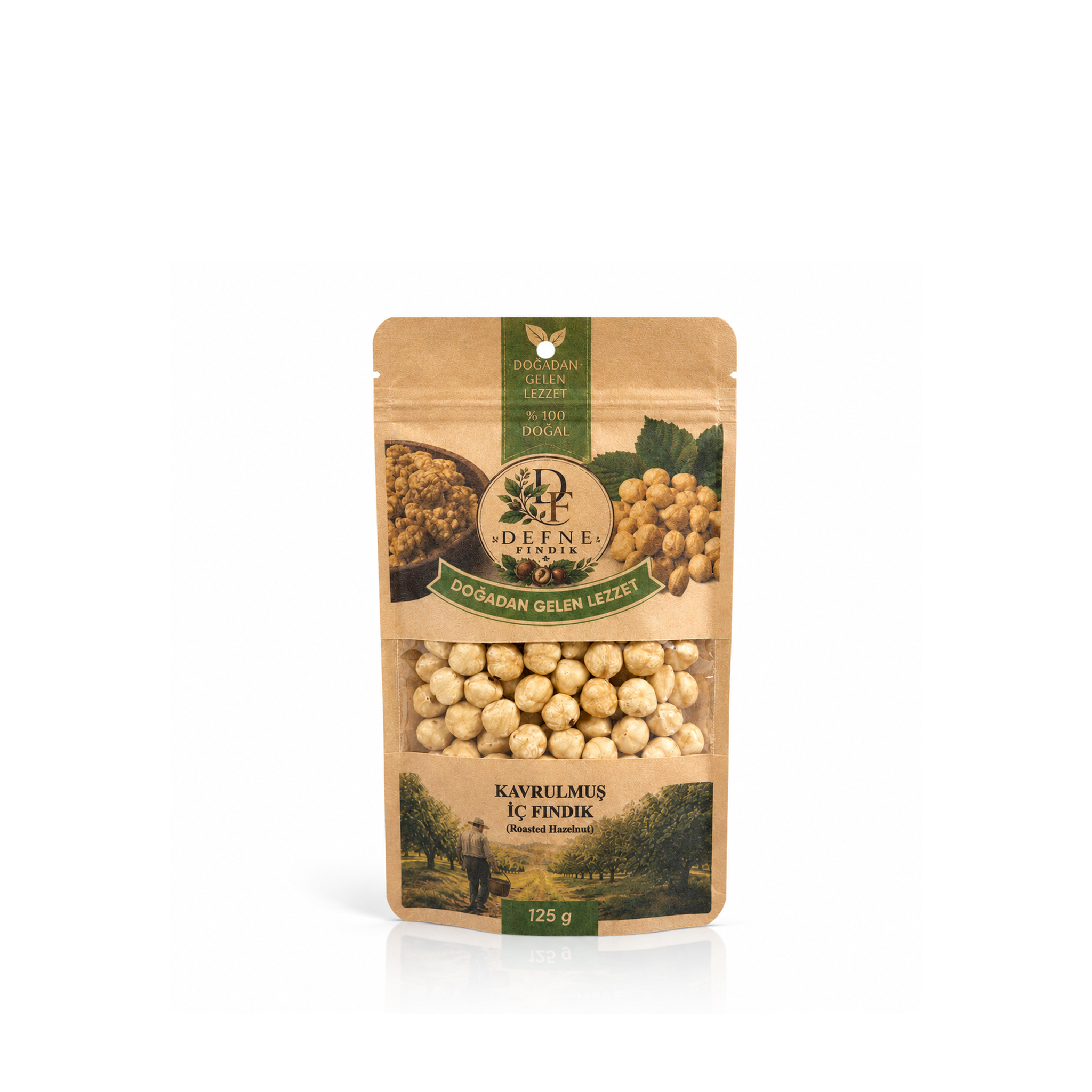 Kavrulmuş İç Fındık 125 g.