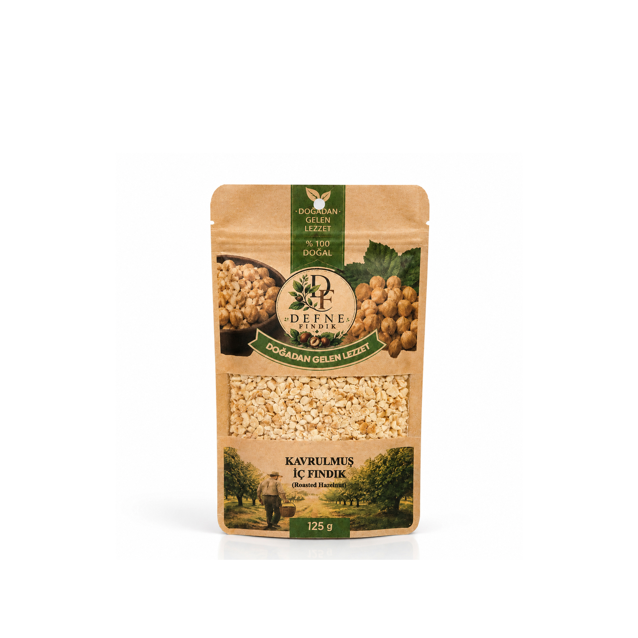 Kavrulmuş Kıyılmış İç Fındık 125g.